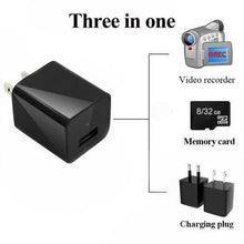 Load image into Gallery viewer, New 1080P Mini Charger USB Camera