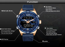 Load image into Gallery viewer, NAVIFORCE Luxury Men Watch