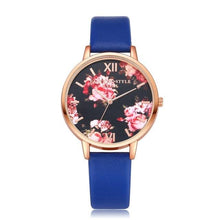 Load image into Gallery viewer, High Quality Fashion Leather Strap Rose Gold Women Watch