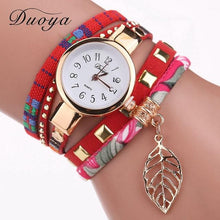 Load image into Gallery viewer, Duoya 2017 Fashion Ladies Watch