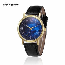 Load image into Gallery viewer, Susenstone Small Fresh Soft Women Watch Fashion Casual Women Leather Band