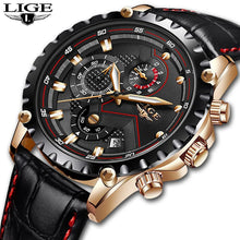 Load image into Gallery viewer, Luxury LIGE Men's Watch