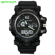 Load image into Gallery viewer, SANDA LED digital Men's Watch