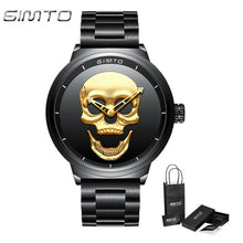 Load image into Gallery viewer, Luxury 3D Skull Men Watch