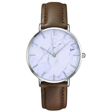 Load image into Gallery viewer, Women's Clock Ladies Fashion Simple Stylish Marble