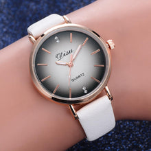 Load image into Gallery viewer, Women Rose Gold Dial Quartz-Watch