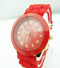 Load image into Gallery viewer, Hot Sales Geneva Brand Silicone Women Watch