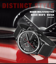 Load image into Gallery viewer, [Men] MEGIR Stainless Steel Watch
