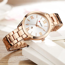Load image into Gallery viewer, CURREN 9007 Rose Gold Watch

