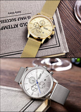 Load image into Gallery viewer, [Men] MEGIR Stainless Steel Watch
