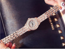 Load image into Gallery viewer, Luxury Rhinestone Diamond Women&#39;s Watch
