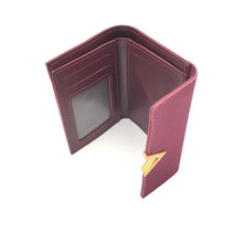 Load image into Gallery viewer, [Women] Matte Leather Small Wallet
