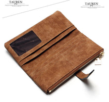 Load image into Gallery viewer, [Women] Tauren Leather Long Zipper Wallet
