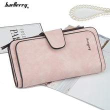 Load image into Gallery viewer, [Women] Baellerry Drawstring Nubuck Leather Wallet
