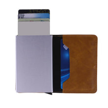 Load image into Gallery viewer, [Men] Card Holder - Aluminium Alloy+Leather
