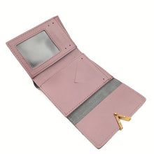Load image into Gallery viewer, [Women] Matte Leather Small Wallet
