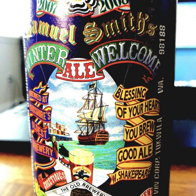 Winter Welcome Ale 2007-2008
