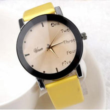 Load image into Gallery viewer, [Women]  Relojes mujer 2016 PU Leather  Wrist watch
