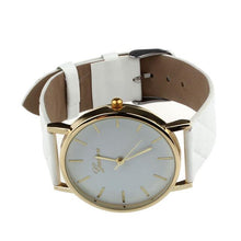 Load image into Gallery viewer, New women Checkers Faux lady dress watch

