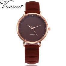 Load image into Gallery viewer, Vansvar Fashion Jelly Silicone Women Watches
