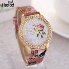 Load image into Gallery viewer, [Women]  New Fashion Chinese Style Peony Pattern Watch
