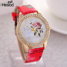 Load image into Gallery viewer, [Women]  New Fashion Chinese Style Peony Pattern Watch
