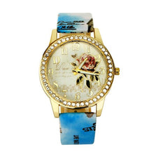 Load image into Gallery viewer, [Women]  New Fashion Chinese Style Peony Pattern Watch
