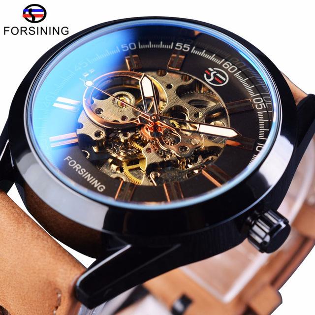 [Men] Forsining Casual Watch