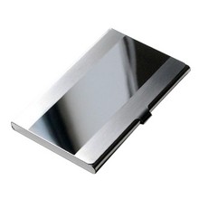 Load image into Gallery viewer, [Men] Stainless Steel Silver Aluminium Card Holder
