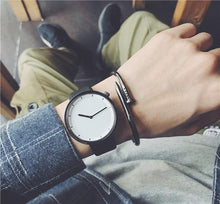 Load image into Gallery viewer, Minimalist stylish men quartz watch
