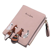 Load image into Gallery viewer, [Women] Forrola Short Cartoon Animals Wallet
