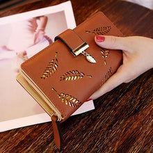 Load image into Gallery viewer, [Women] Mara&#39;s Dream Leaves Hollow Wallet
