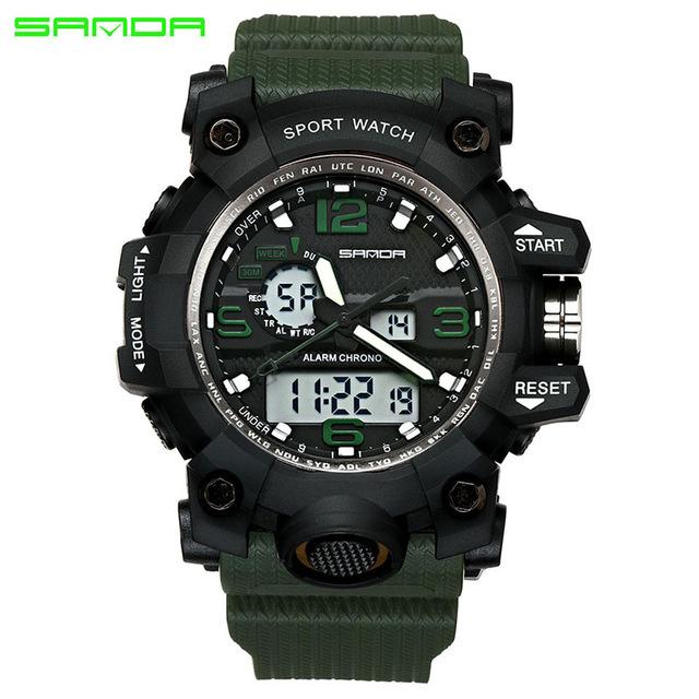 SANDA LED digital Men's Watch