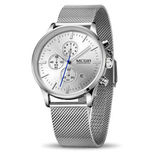 Load image into Gallery viewer, [Men] MEGIR Stainless Steel Watch
