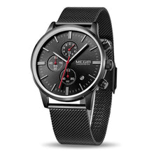 Load image into Gallery viewer, [Men] MEGIR Stainless Steel Watch

