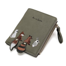 Load image into Gallery viewer, [Women] Forrola Short Cartoon Animals Wallet

