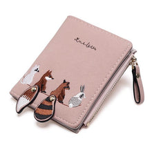 Load image into Gallery viewer, [Women] Forrola Short Cartoon Animals Wallet

