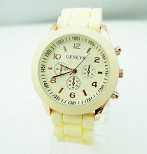 Load image into Gallery viewer, Hot Sales Geneva Brand Silicone Women Watch
