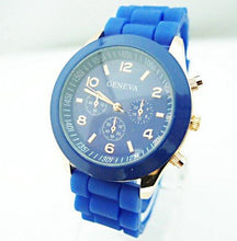 Load image into Gallery viewer, Hot Sales Geneva Brand Silicone Women Watch
