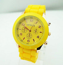 Load image into Gallery viewer, Hot Sales Geneva Brand Silicone Women Watch
