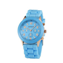 Load image into Gallery viewer, Hot Sales Geneva Brand Silicone Women Watch

