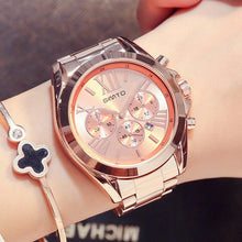 Load image into Gallery viewer, GIMTO Brand Luxury Rose Gold Women Watch
