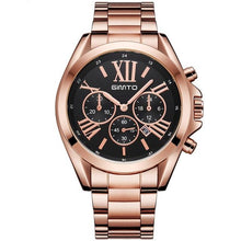 Load image into Gallery viewer, GIMTO Brand Luxury Rose Gold Women Watch
