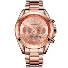 Load image into Gallery viewer, GIMTO Brand Luxury Rose Gold Women Watch
