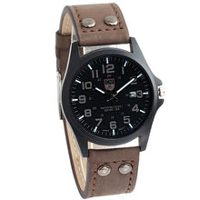 Load image into Gallery viewer, Men&#39;s Leather Strap watch

