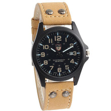 Load image into Gallery viewer, Men&#39;s Leather Strap watch
