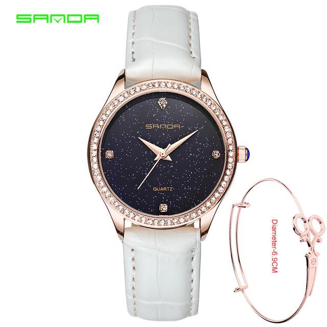 SANDA Brand Quartz Watch