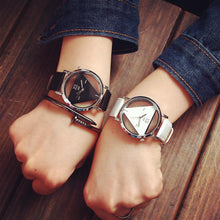 Load image into Gallery viewer, Fashion Triangle Transparent Watch
