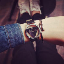 Load image into Gallery viewer, Fashion Triangle Transparent Watch
