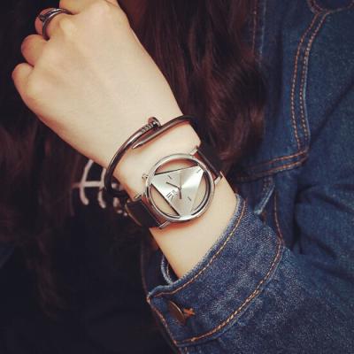 Fashion Triangle Transparent Watch